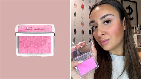 buy dior blush|dior blush with flushed cheeks.